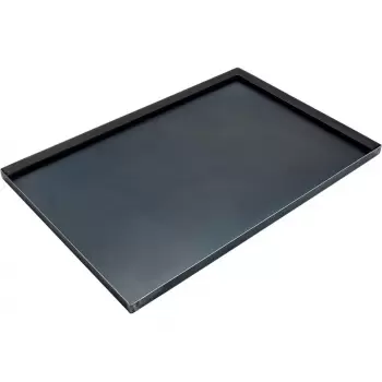 Pastry Chef's Boutique 11603 French Full Size Blue Steel Straight Edges Sheet Pan - 60 x 40 cm - 2 cm Sheet Pans & Extenders