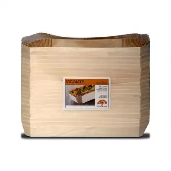 Panibois VICOMTED Panibois VICOMTE DISCOVERY PACK - 11.5" x 3" x 1.75" (10pcs) Wooden Cake Molds