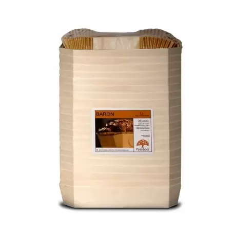 Panibois BARONB Panibois BARON Wooden Baking Mold - 7.88" x 4.38" x 2.38" (Bulk 100pcs) Wooden Cake Molds