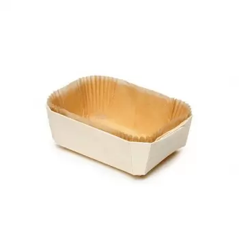 Panibois PRINCB Panibois PRINCE Wooden Baking Mold - 5.5" x 3.75" x 2" (Bulk 240pcs) Wooden Cake Molds