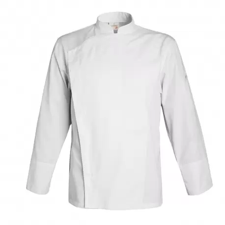 Clement Design CDM-ABW Men's ABSOLUTE Chef's Jacket -Long Sleeve (White) Chef Coats & Jackets