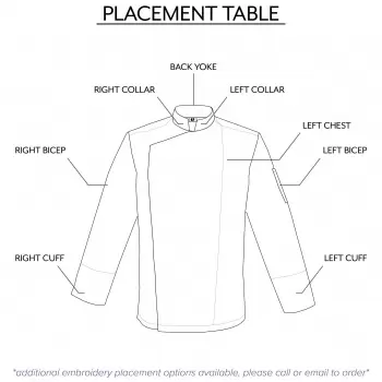 Clement Design CDM-ABW Men's ABSOLUTE Chef's Jacket -Long Sleeve (White) Chef Coats & Jackets