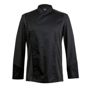 Clement Design CDM-C1BW Men's C-ONE Chef's Jacket -Long or Short Sleeve (Black or White) Chef Coats & Jackets