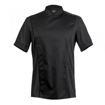 Clement Design CDM-C1BW Men's C-ONE Chef's Jacket -Long or Short Sleeve (Black or White) Chef Coats & Jackets