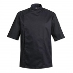Men's FIRENZE Chef's Jacket - Long or Short Sleeves  (Black or White)