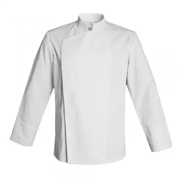 Clement Design CDM-FBW Men's FIRENZE Chef's Jacket - Long or Short Sleeves (Black or White) Chef Coats & Jackets