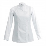 Women's SIENNE Chef's Jacket -Long or Short Sleeve (Black or White)