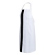 Clement Design CDA-PBW PAPRIKA Bib Apron in White or Black Aprons & Gloves