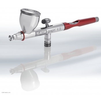 Sata S-G4 SATAgraph 4 Air Brush by SATA - Stainless Steel Spray Gun for cocoa butter and chocolate decor Spraying Guns for Ch...