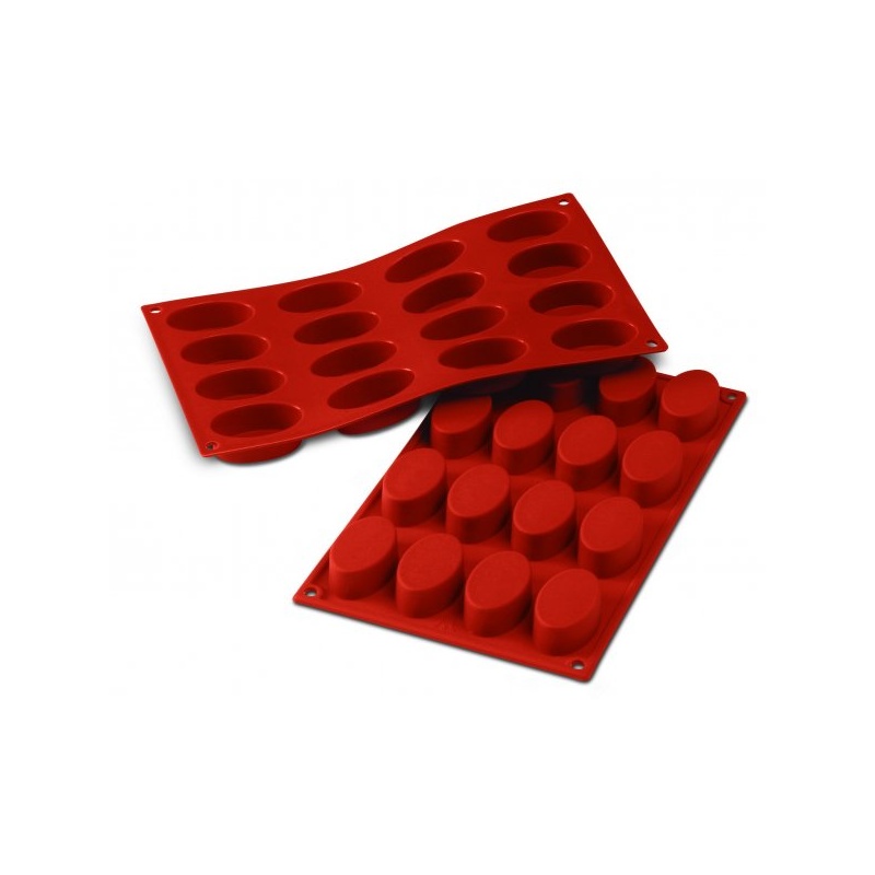 Silikomart SF947 Silikomart Silicon Flex Silicone Mold Oval Petit...