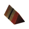 Martellato MA1999 Polycarbonate Chocolate Praline Snack Bar Mold - Small Triangle - 39 x 20 x 16mm 7gr -27pcs Modern Shaped M...