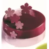 Martellato CHASIL34 Chocolate Rubber Chablons Mat - Flowers - 52x49mm 8pcs - 42x40mm 8pcs - 33x31mm 12pcs Chocolate Chablons ...