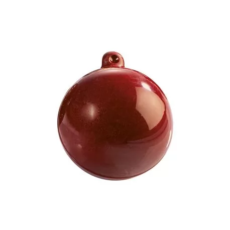 Martellato 20SF007 Christmas Decoration Thermoformed Chocolate Molds - Christmas Bulb - 60mm 39gr Thermoformed Chocolate Molds