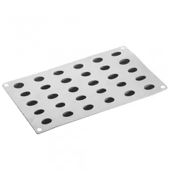 Pavoni OLIVE Decoration Silicone Mold - 32 x 22 x 18 mm - 7 ml - 30 imprints