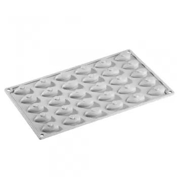 Pavoni ALMOND Decoration Almond Silicone Mold - 34 x 21 x 11 mm - 4 ml - 30 imprints
