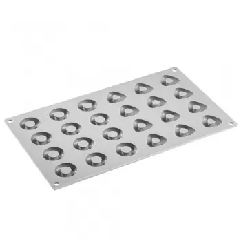 Pavoni TRIAROUND Decoration Silicone Mold - Triangle and Round mold - 6ml 24 imprints