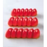 Pavoni PX4373 Pavoflex DOMINO Professional Silicone Molds by Antonio Bachour - 126 x 33 x 32 mm - 80 ml - 14 Cavity - Pavofl...