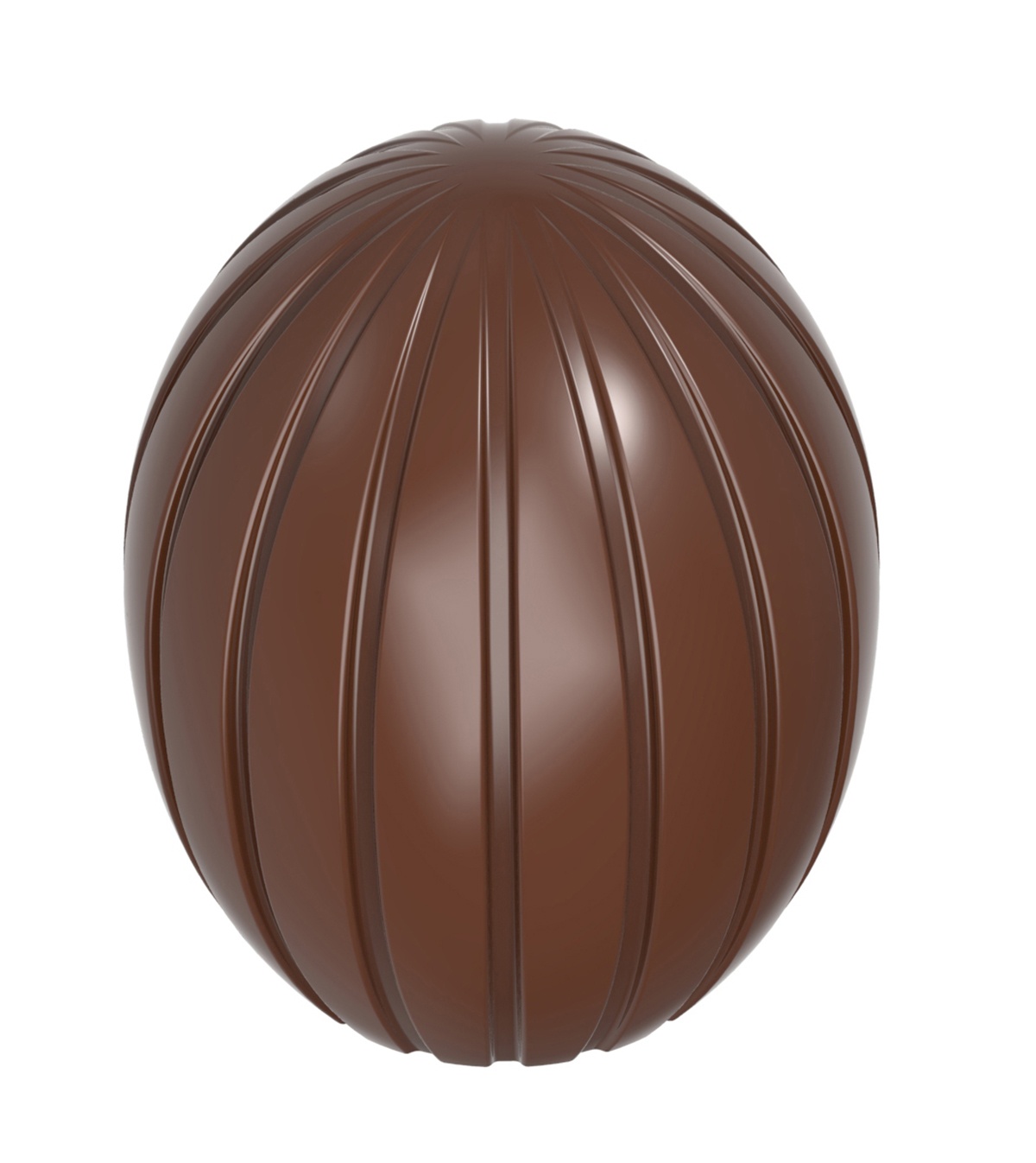 Chocolate World CW1962 Polycarbonate Coconut / Stiped Sphere Chocol