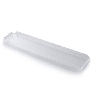 Martellato VP00906 Clear Long Rectangular Polycarbonate Display Tray for Chocolates - 10 x 50 x 2cm Display for Chocolates