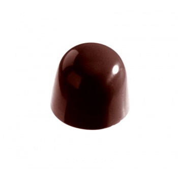 Chocolate World CW2295 Polycarbonate Dome Chocolate Mold - 29 x 29 x 21 mm - 13gr - 4x8 Cavity - 275x175x24mm Sphere & Domes ...