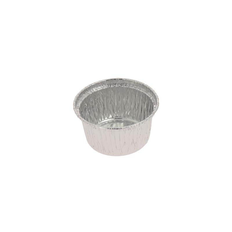 GO105 Aluminum Disposable Individual Round Muffin Pan Ø 64 x 41 m...