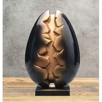 Pavoni KT183 Pavoni Thermoformed ABYSS by Davide Comaschi EGG Mold - Ø 140 × 215 mm - Weight ~ 390 g - 2 kit / box Thermoform...