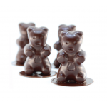 SILMAE Silicone Teddy Bear Mold - 58 x 33 mm - 16 Cavity -  290 x 190 mm