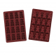 Mae 50360 Silicone Teddy Bear Mold - 58 x 33 mm - 16 Cavity - 290 x 190 mm Silicone Candy Molds