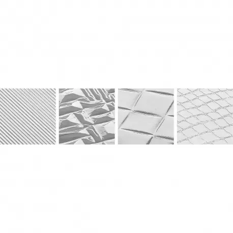 Pavoni STRKIT2 Chocolate Texture Sheets - 4 Patterns - 32 sheets Chocolate Acetate & Textures Sheets