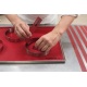 Pavoni STRIP40FPC Microperforated Silicone Tart Entremet FOROSIL STRIPES Stripes Band - 635x38 mm - Pack of 10 Silpat Baking Mat
