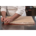 Plastic Disposable Rectangle Full Sheet Entremet Molds  VOILÀ FRAMES -  570 x 365 x 30 mm - 30 pcs