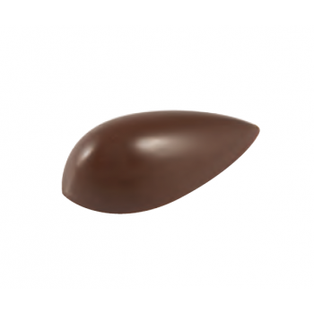 Martellato MA1011 Polycarbonate Chocolate Praline Mold - Quenelle - 50 x 25 x15 mm - 21 pcs ~9 gr gr Modern Shaped Molds
