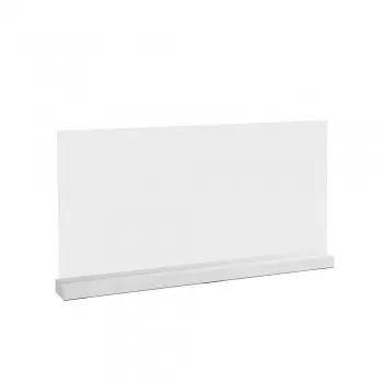 CPPP105 Counter Plexiglass Protection Barrier 100 x 50 cm - 39.3'' x 19.6'' - No Hole COVID-19 Store Protection