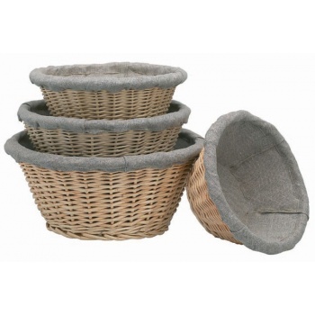 Matfer Bourgeat 118510 Matfer Bourgeat Banneton Linen Lined Basket 8 1/4'' - 1Lb Bread  Bannetons and Proofing Baskets