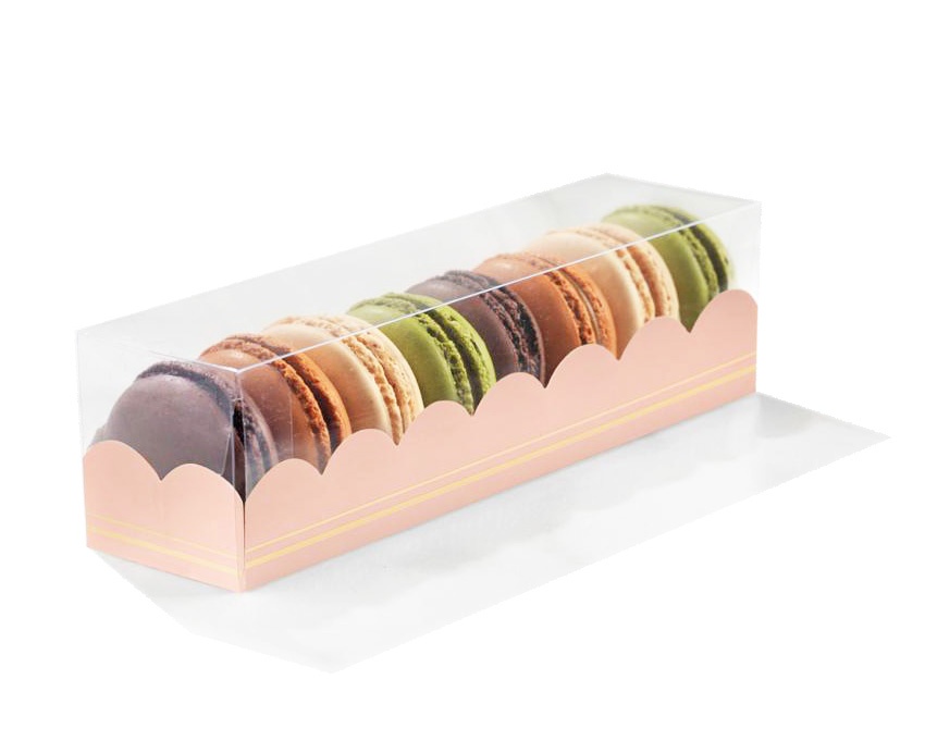 Pastry Chef's Boutique 36208 Clear Deluxe Plastic Macarons