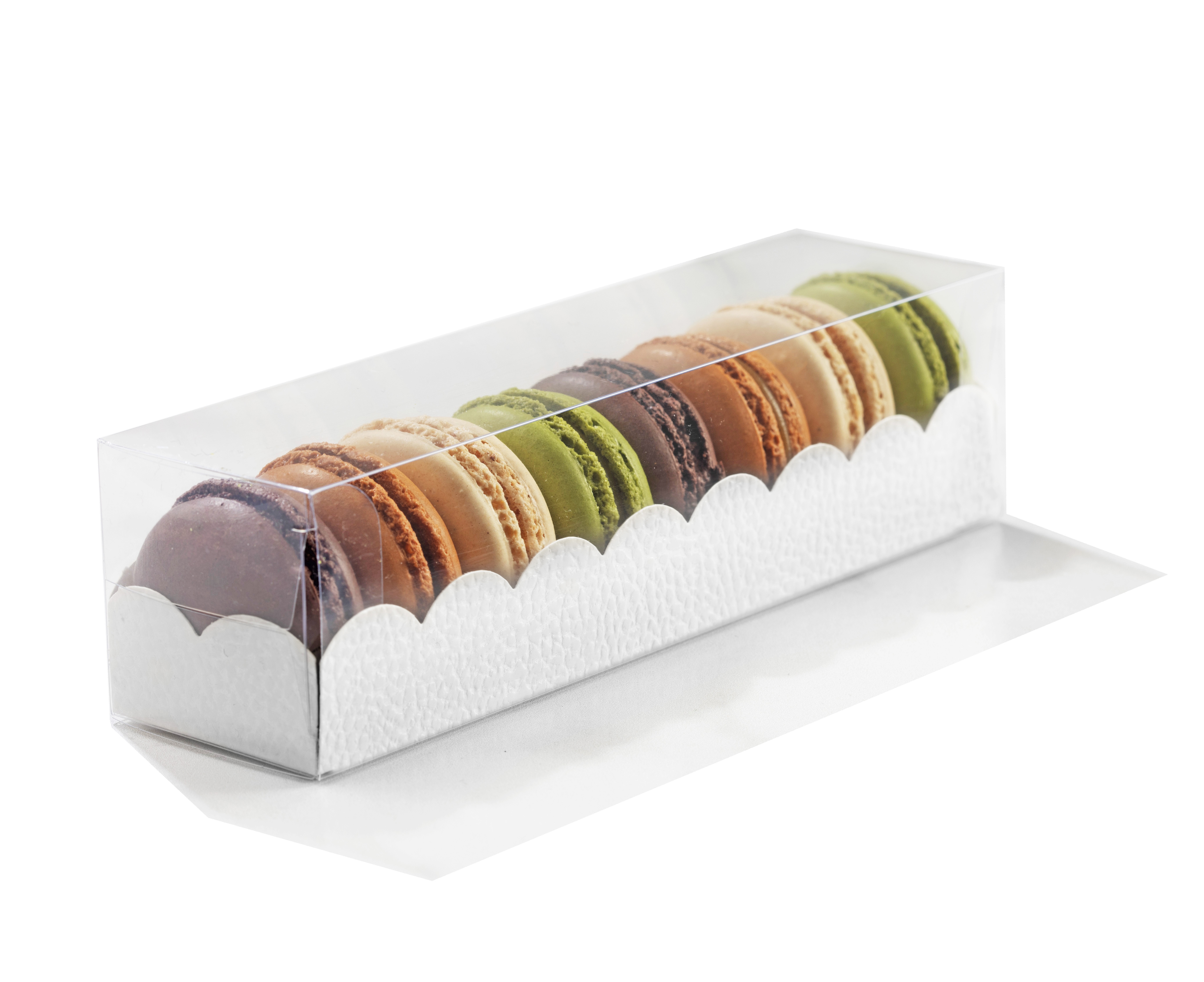 Pastry Chef's Boutique 36210 Clear Deluxe Plastic Macarons