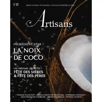 Stephane Glacier ART17 ARTISANS n°17 Boulangers, pâtissiers, chocolatiers, glaciers - Stephane Glacier - French Artisan Magazine