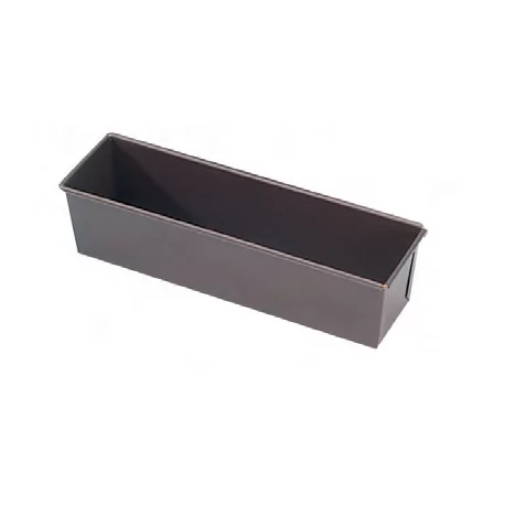 Pastry Chef's Boutique 10095 Nonstick Straight Voyage Cake Loaf Pan - 50 x 8 x 8 cm Loaf and Cake Pans
