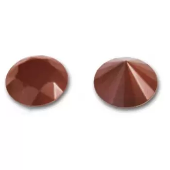 Cabrellon 13251 Chocolate Decoration Diamond Jewel Polycarbonate Molds- 37.8 h 26.4 - 275x135 - 9 + 9 cavity Chocolate Decora...