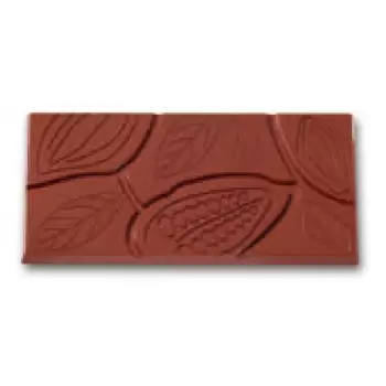 Cabrellon 13849 Polycarbonate Chocolate Mold - Etched Tablet Mold - 154.3 x 75.3 x 8.1 - 3x1 cavity - 275x175 - gr 100 ca Tab...