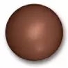 Cabrellon 15761 Chocolate Round Basketball Polycarbonate Mold - 220mm - 260x260 Object Mold
