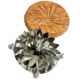 Pastry Chef's Boutique 02493 Stainless Steel Galette des Rois Kings Cake Rosace Design Cutter - Ø 28 cm Specialty Cookie Cutters