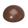 Polycarbonate Dome Chocolate Mold - Ø100 mm - 100 x 100 x 43.5 mm - 276gr - 1x2 Cavity - 275x135x24mm