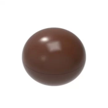 Polycarbonate Dome Chocolate Mold - Ø30 mm - 30 x 30 x 13 mm - 7.5gr - 3x7 Cavity - Double Mold - 275x135x24mm