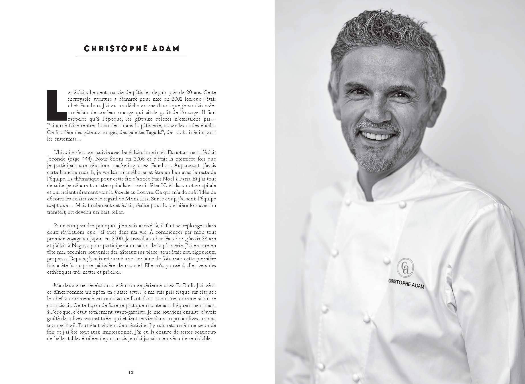 CARAMEL CHRISTOPHE ADAM 製菓本