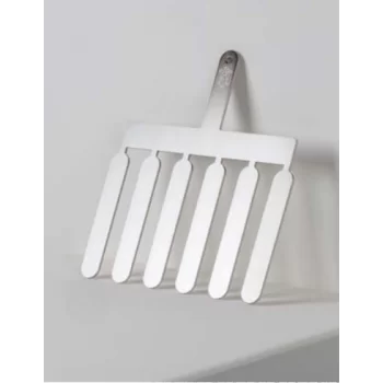 Frank Haasnoot 20FH04 Stainless Steel Leaf Eclair by Frank Haasnoot - 120x25mm - makes 6 Ruler and Pastry Combs