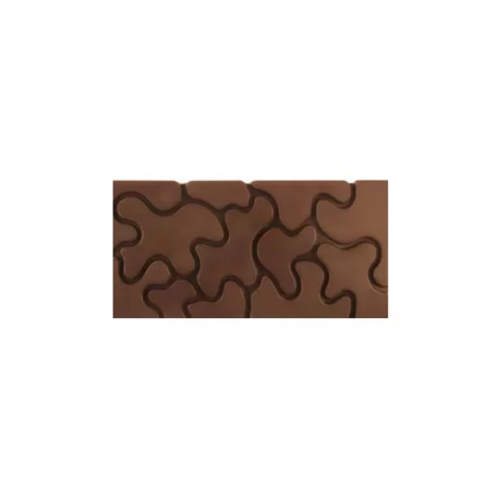 Pavoni PC5011 Polycarbonate Chocolate Tablet Bar Mold CHOCO BAR CAMOUFLAGE by Fabrizio Fiorani Tablets Molds