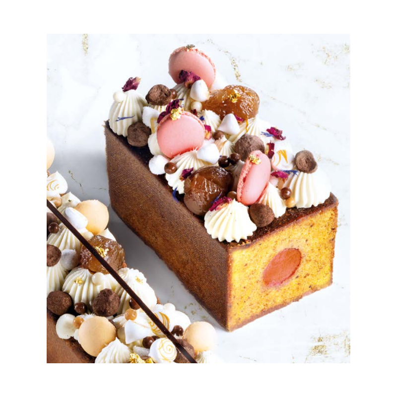 Martellato 30TC50F Steel Travel Cake Mold with Tubular Insert For F...