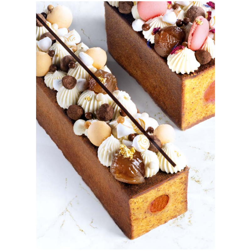 Martellato 30TC51F Steel Travel Cake Mold with Tubular Insert For F...