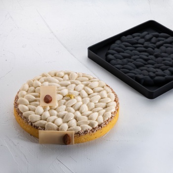 Pavoni TOP26 Pavoni Silicone Top Decoration Molds for Entremets - WALNUT - By Stefano Laghi & Sebastiano Caridi Pavoni Entrem...